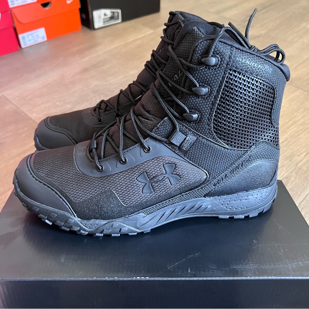 Under Armour Valsetz RTS 1.5 Black Tactical Boots - Picture 2 of 9